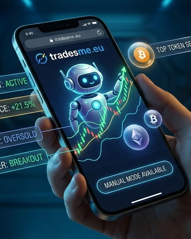 TradesMe - robot de trading crypto IA